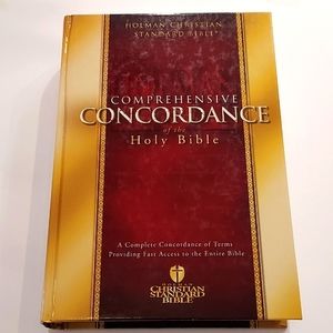 HCSB Comprehensive Concordance-Hardcover